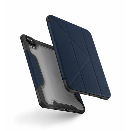 Чехол Uniq для iPad Pro 11 (2021/2020) Trexa Blue чехол uniq для ipad pro 11 2021 2020 camden blue