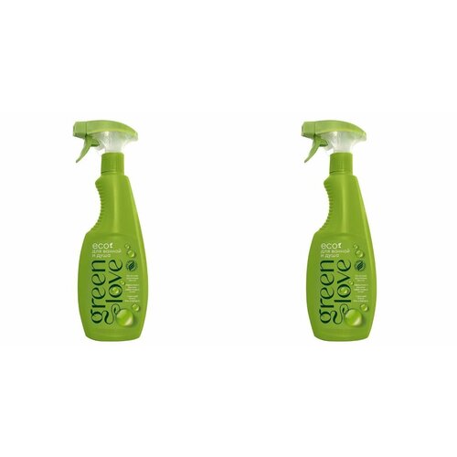 Green Love Очиститель для ванной и душа, спрей, 500 мл, 2 шт