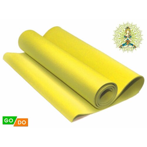 Коврик гимнастический. КВ6106 (Жёлтый)