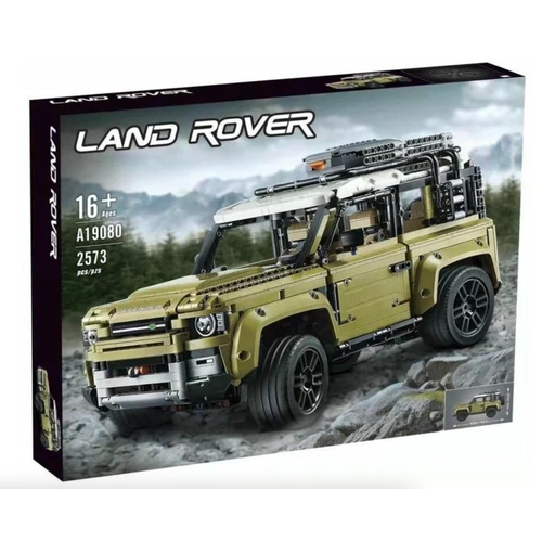 Конструктор Land Rover Defender / 2573 деталей / Совместим с Лего конструктор на радиоуправлении land rover defender 956 деталей конструктор джип внедорожник конструктор радиоуправляемый джип