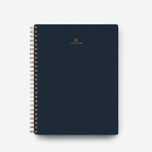 The Workbook Blank Oxford Blue Блокнот