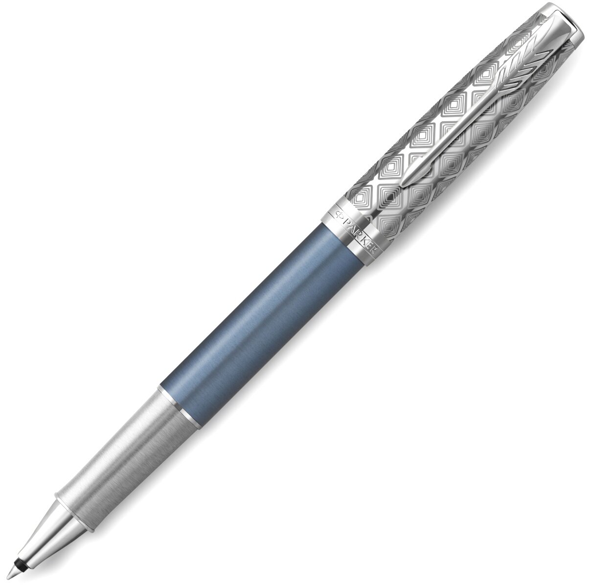 Ручка роллер Parker Sonnet Premium T537 Metal Blue CT