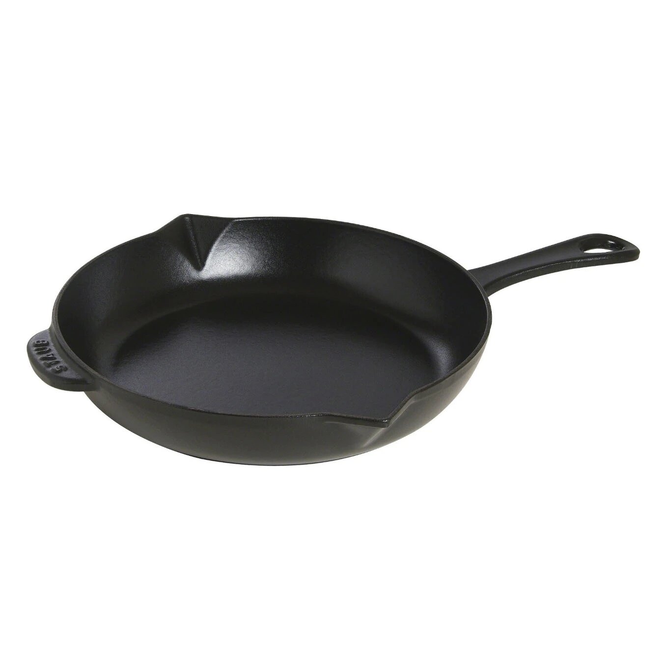 Чугунная сковорода 26 см, черная, Staub, 1222625