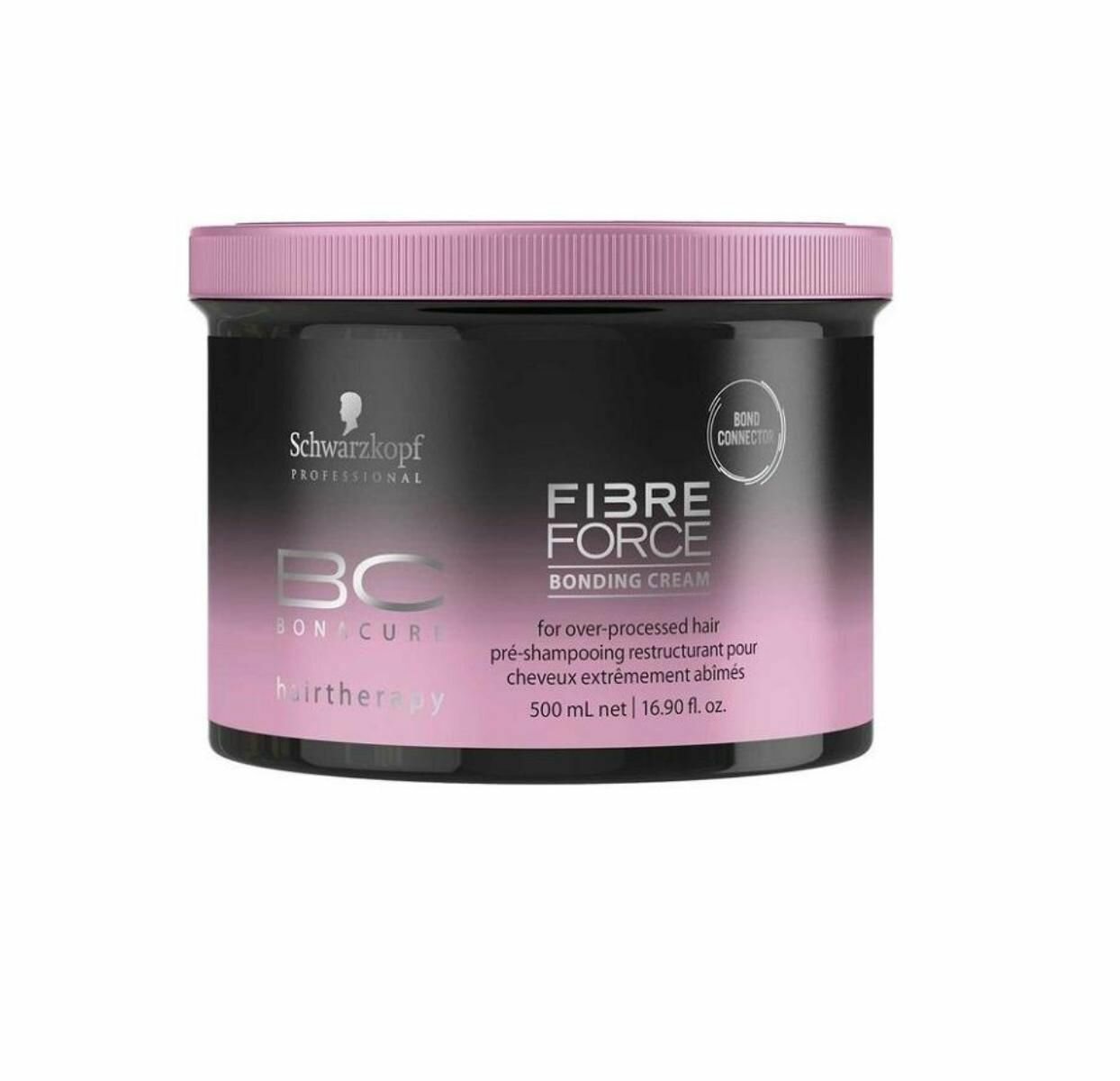 Schwarzkopf Bonacure Fibre Force Bonding Cream - Восстанавливающий крем для волос 500 мл