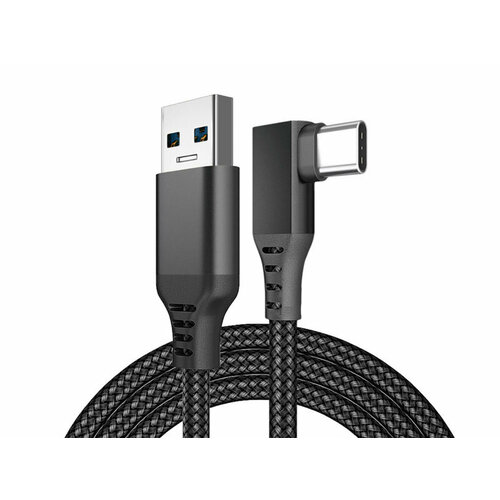 кабель usb 3 2 type c 5 метров черный 5гбит с 60w pd для oculus link quest 2 steam vr quest Кабель Oculus Link для Oculus Quest Type-C USB 3.0, 5 метров