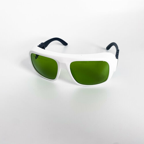 Очки защитные LP-YHP-2 (800-1100нм) для диодного лазера и NDYAG с OD 5+/7+ белые защитные очки для глаз с лазером голубой лазер нм специальные защитные очки