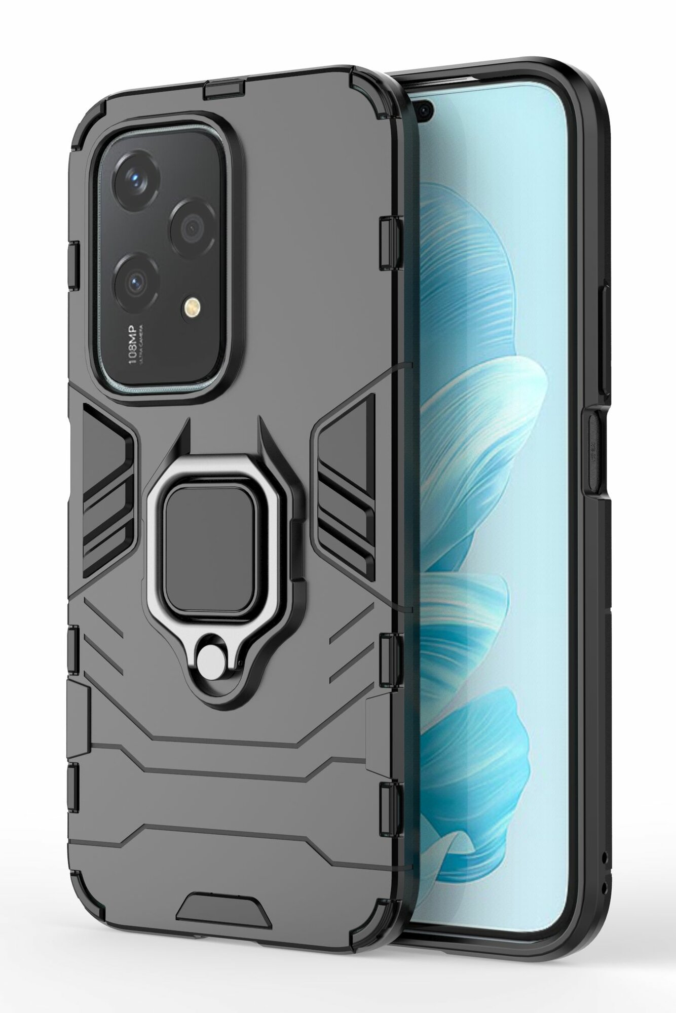 Чехол противоударный для Honor 200 Lite / Хонор 200 Лайт (Черный)