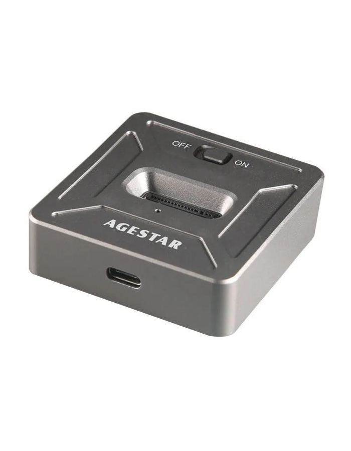 Док-станция AgeStar для SSD M.2 NVME, USB 3.2, алюминий - фото №7