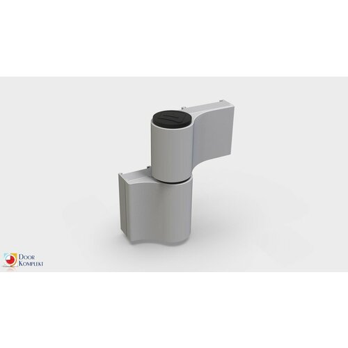 Петля дверная ППДК-02 (2-х секц.) подш. RAL 9016 (белый)