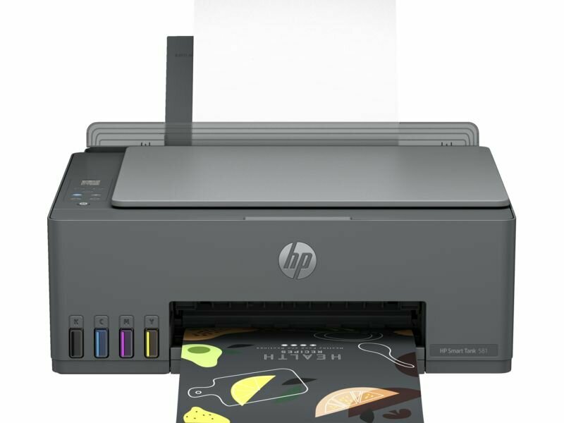 МФУ струйное HP Smart Tank 581 (A4, 4800x1200 dpi, 12 стр./мин, Wi-Fi) 4A8D4A — фото 1