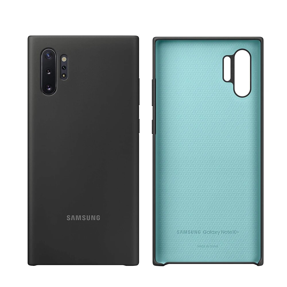 Оригинальный чехол Samsung Galaxy Note 10+ Black, черный