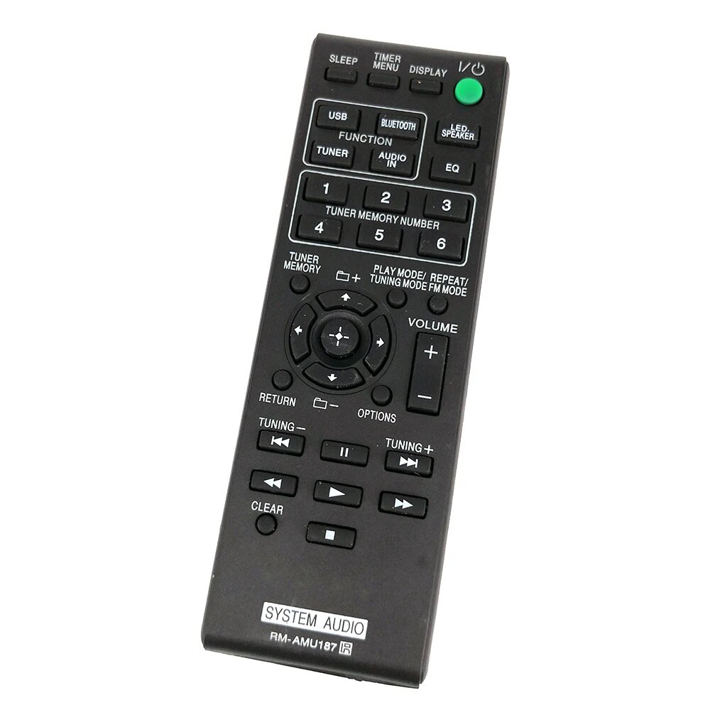 Пульт дистанционного управления RM-AMU187 для персональной аудиосистемы Sony GTK-N1BT Fernbedienung