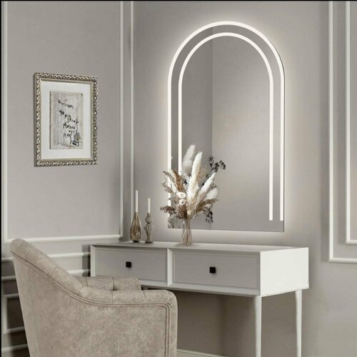 Зеркало-арка с фронтальной подсветкой F181 40х90 см