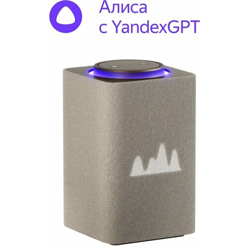 Умная колонка яндекс Станция Макс Zigbee 65Вт с Алисой на YaGPT бежевый yndx-00053e 39425₽