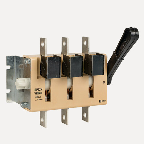 Изображение товара Выключатель-разъединитель EKF PROxima ВР32У-37А31220, 400A, 1 направление, несъемная рукоятка