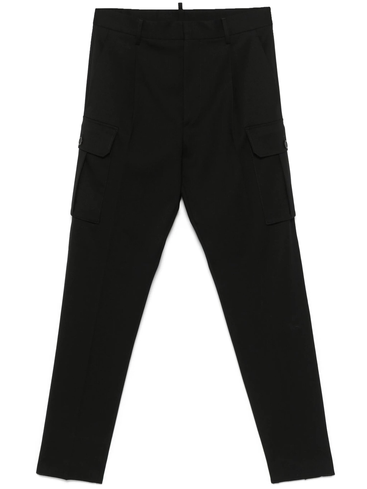 Брюки DSQUARED2, размер 52 IT, черный