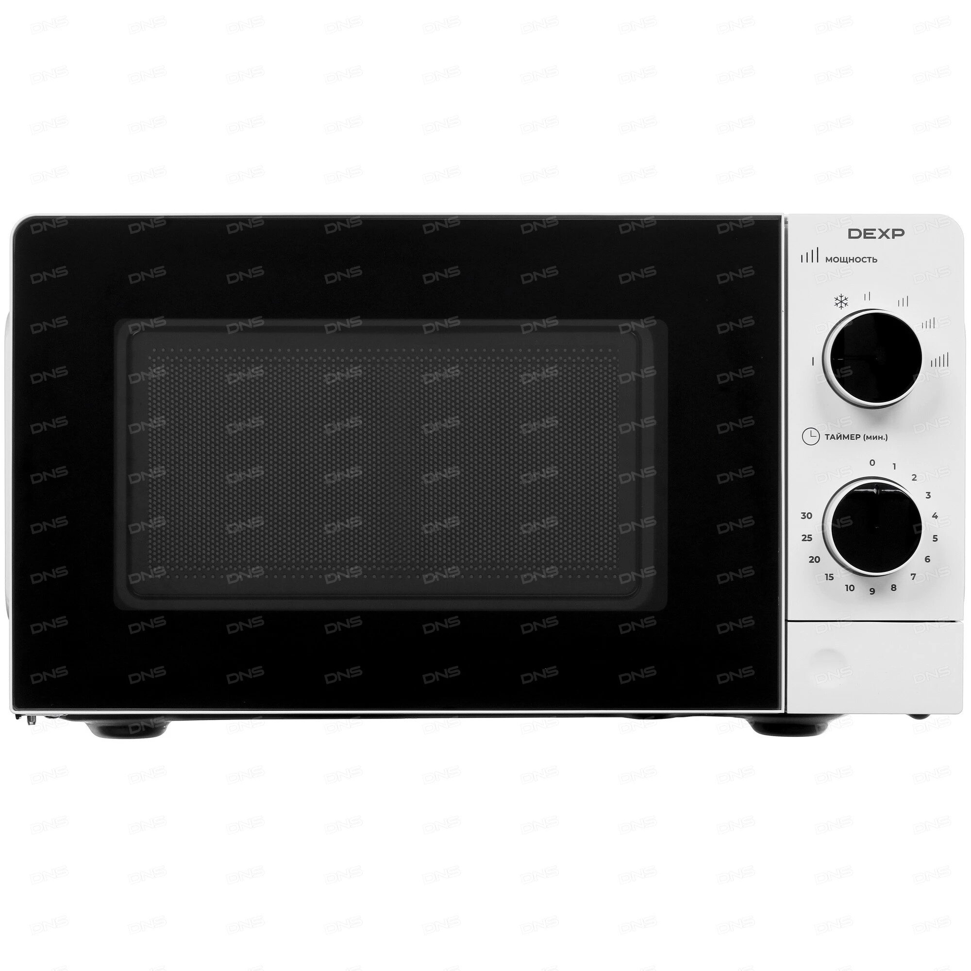 Микроволновая печь DEXP MW-70, поворотные переключатели, 20л
