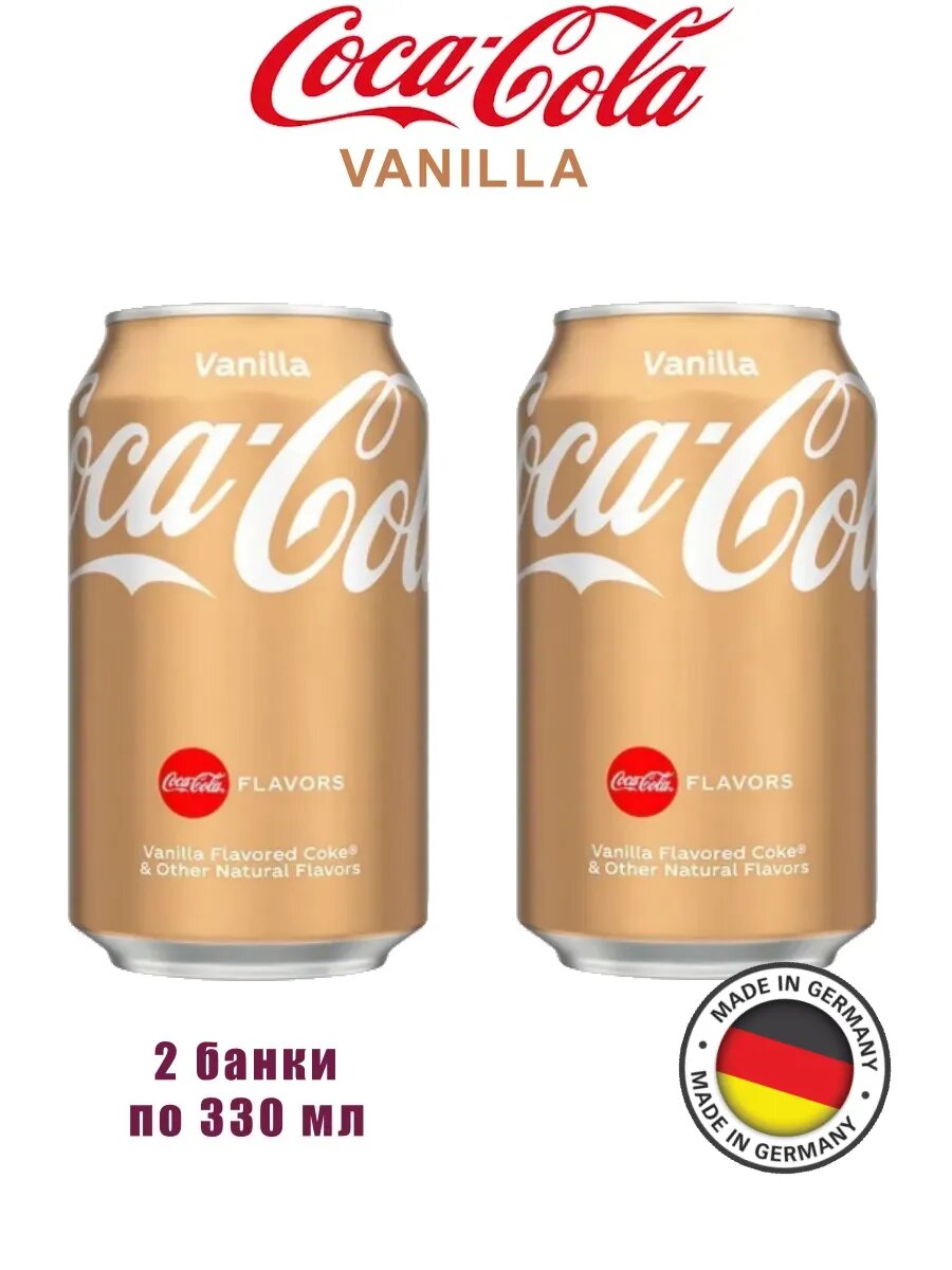 Набор газированных напитков Кока-Кола, 6 банок — фото 1