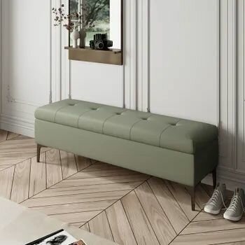 Банкетка, Искусственная кожа, 140х40х45 см