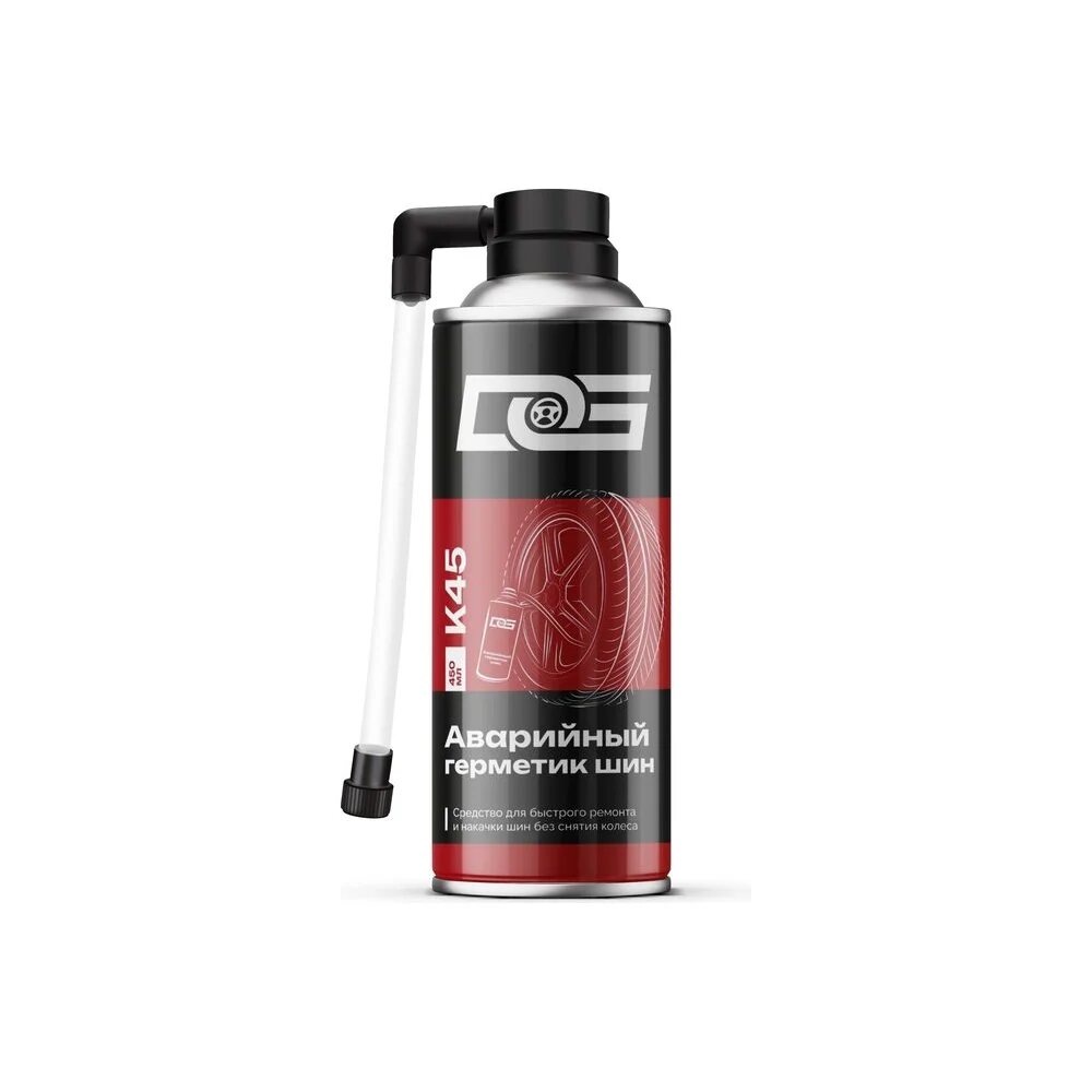 DG Средство для аварийного ремонта и накачки шин, аэрозоль, TIRE SEALER&I K45