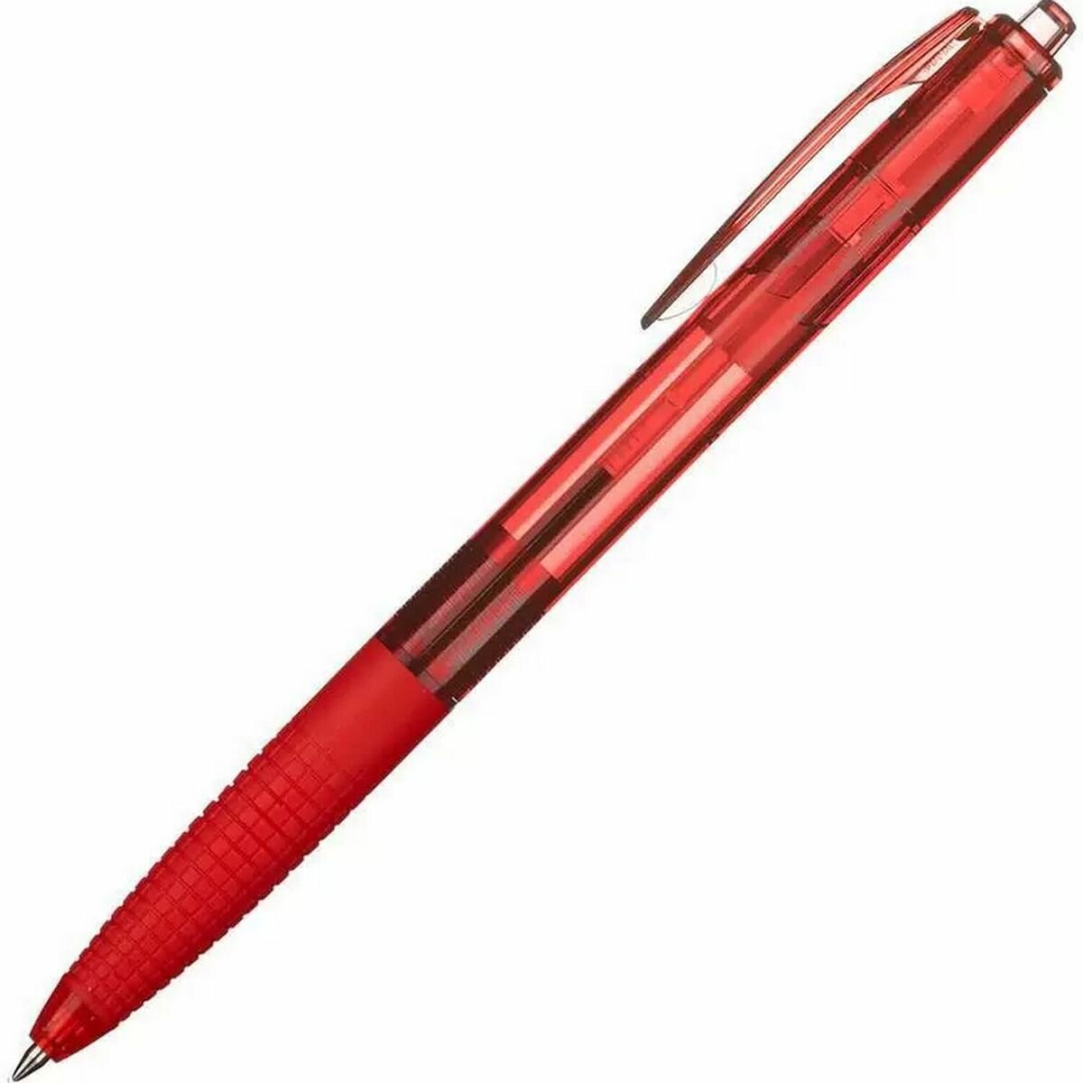 Ручка шариковая автоматическая PILOT Super Grip G (0.21мм красная грип) (BPGG-8R-F R)