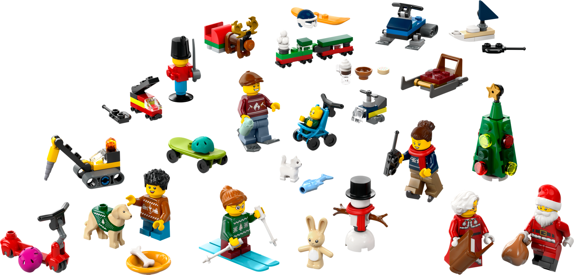 60436 LEGO City Occasions новогодний календарь 5+