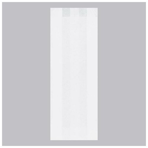 - Пакет бумажный фасовочный, белый, V-образное дно, жиростойкая бумага 30 х 10 х 5 см