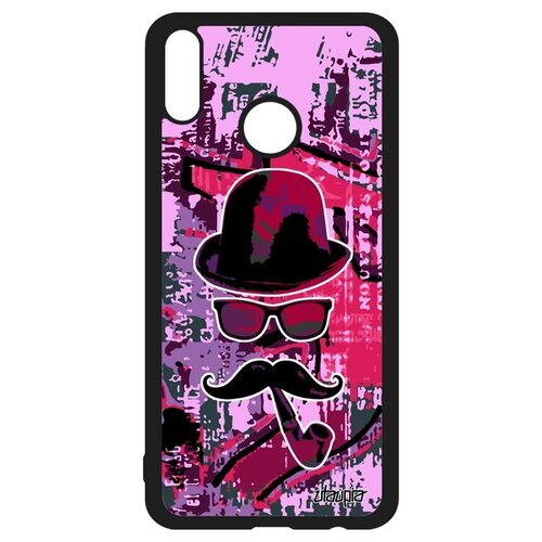 фото Красивый чехол на смартфон // honor 8x // "мистер усы" гламур шляпа, utaupia, розовый