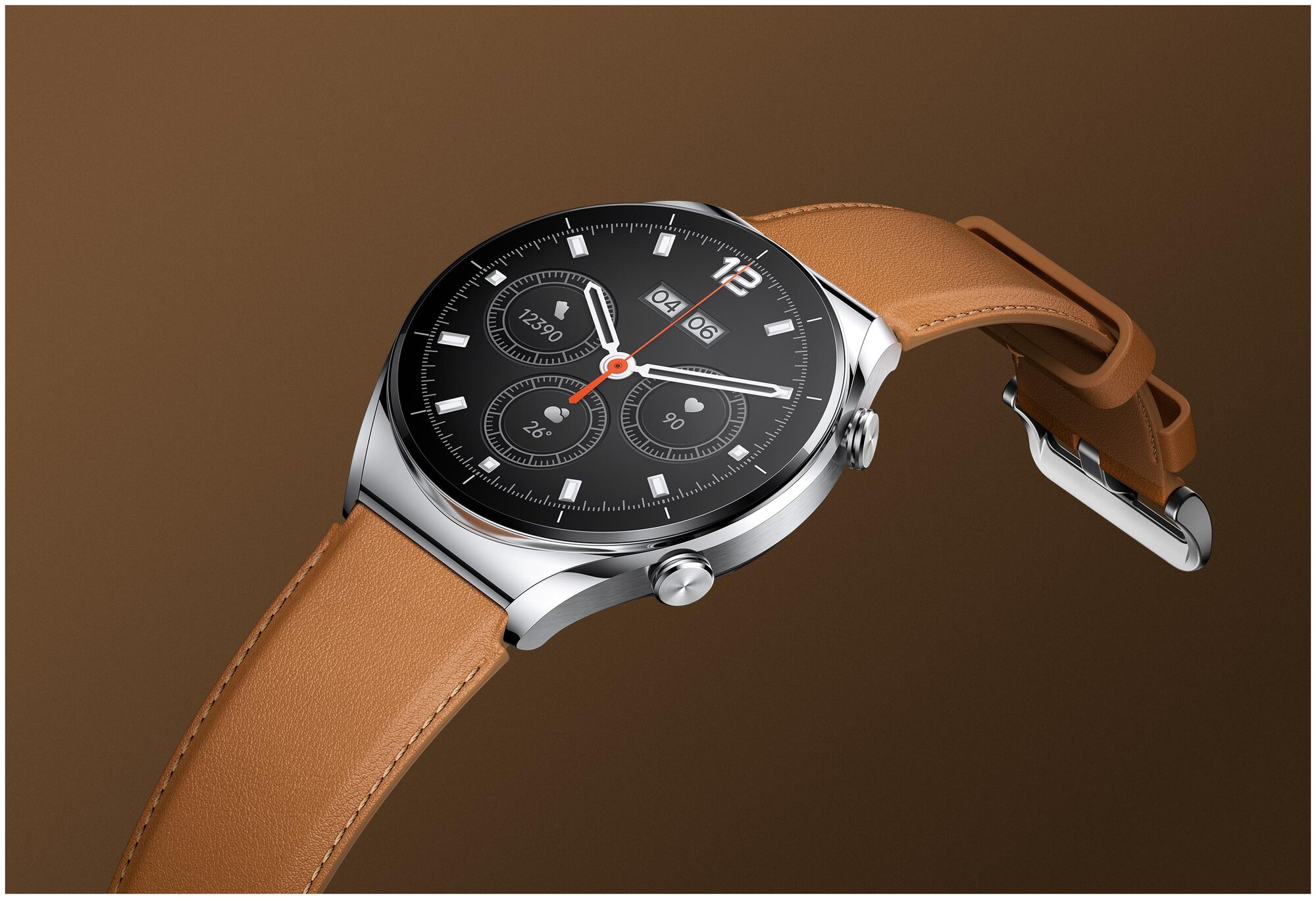 Умные часы Xiaomi Mi Watch S1 GL, черные - фото №2