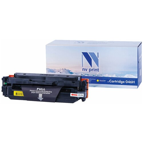 Картридж лазерный NV PRINT (NV-046HY) для CANON LBP653Cdw/ 654Cx/ MF732Cdw, желтый, ресурс 5000 страниц