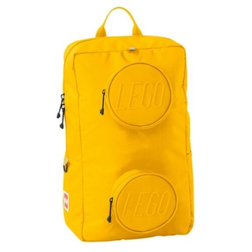 фото Lego рюкзак signature brick 1x2 yellow желтый 20204-0024