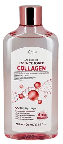 Тонер для лица ESFOLIO COLLAGEN увлажняющий 400 мл