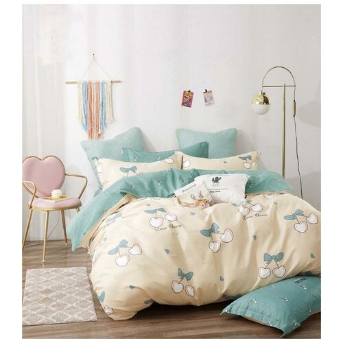 фото Постельное бельё "танго" vip сатин арт:tpig-1090 ; размер:евро 4 наволочки tango