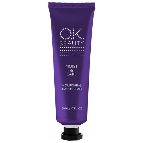 O.K.Beauty Moist & Care Nourishing Hand Cream 50мл