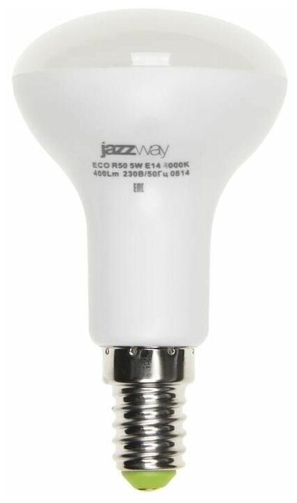 Лампа светодиодная jazzway 1037046A E14 R50