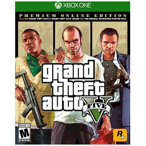 Игра Grand Theft Auto V Premium Online Edition для Xbox One, электронный ключ, Аргентина xbox игра take two grand theft auto the trilogy the definitive edition take2 xbox игра take two grand theft auto the trilogy the definitive edition