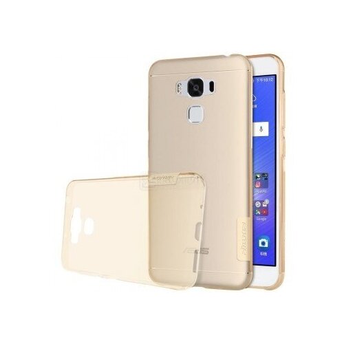 фото Чехол-накладка nillkin tpu case для смартфона asus zenfone 3 max zc553kl, силикон, brown, коричневый n-tpu as-zc553kl brown