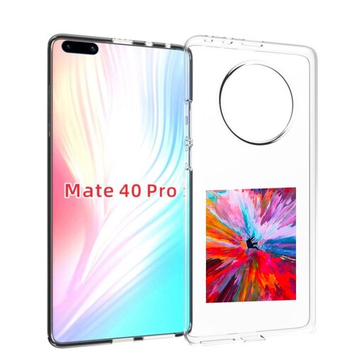 Чехол MyPads красочный астранавт для Huawei Mate 40 Pro (NOH-NX9) задняя-панель-накладка-бампер чехол задняя панель накладка бампер mypads серьезная сова для huawei mate 40 pro noh nx9 противоударный