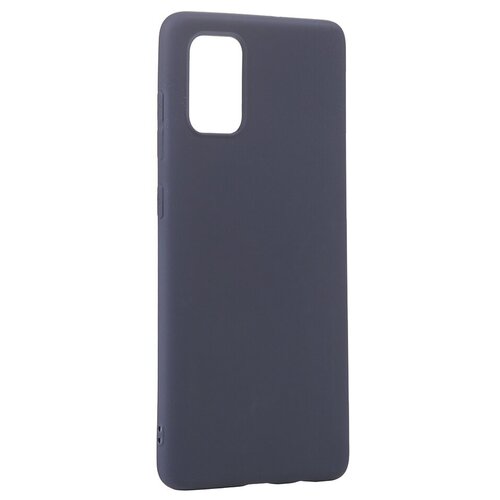 фото Чехол neypo для samsung galaxy a71 2020 silicone soft matte dark blue nst16153