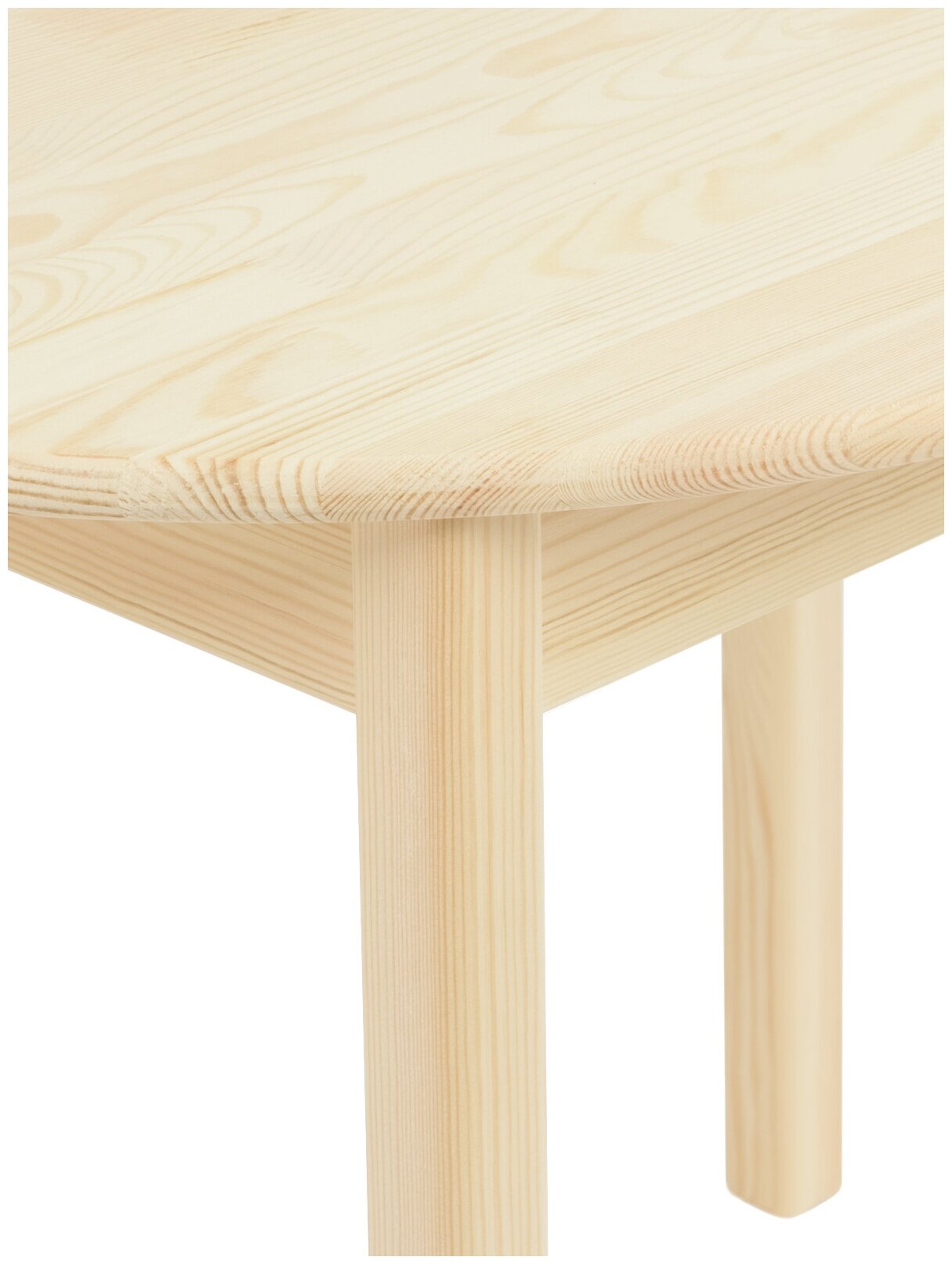 Стол кухонный овальный 79*110 KETT-UP ECO LERHAMN (лерхамн), KU365.1, деревянный без покрытия - фотография № 16
