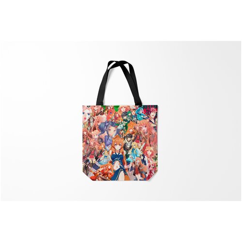 фото Сумка-шоппер / 40х40 см / аниме / восхождение героя щита burnettie