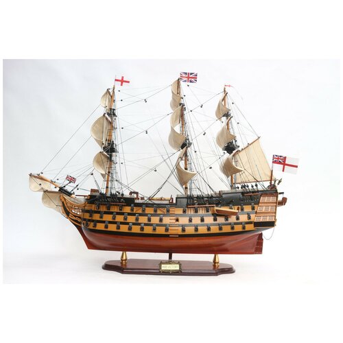Модель парусника HMS Victory (цветной), Англия Van der Heijden Размер: 90*20*78 см