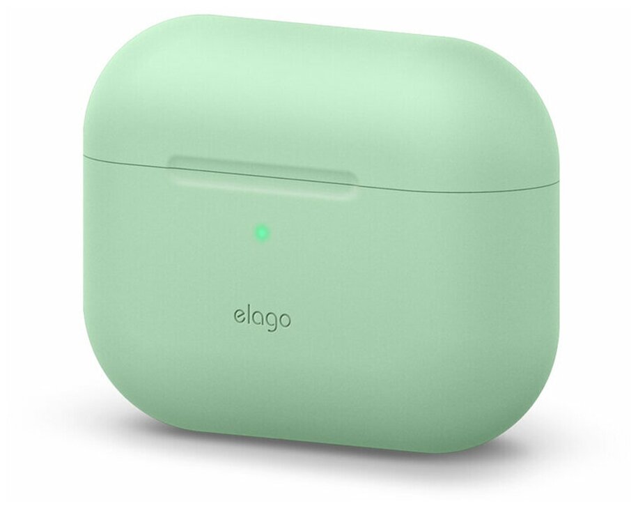 Чехол Elago для AirPods Pro Silicone case Pastel Green