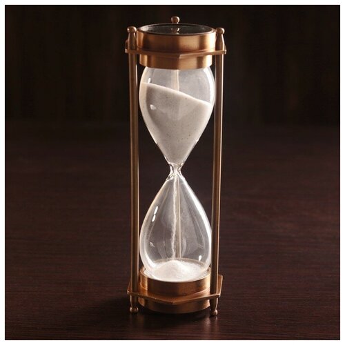 ЗдоровьЕ Песочные часы Часы и компас 5 мин алюминий 7х65х19 см 1789₽