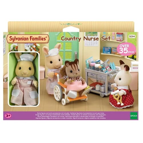 фото Детский игровой набор "медсестра с аксессуарами sylvanian families