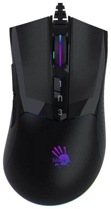 Мышь A4TECH Bloody W90 Max игровая оптическая проводная USB белый и черный w90 max panda
