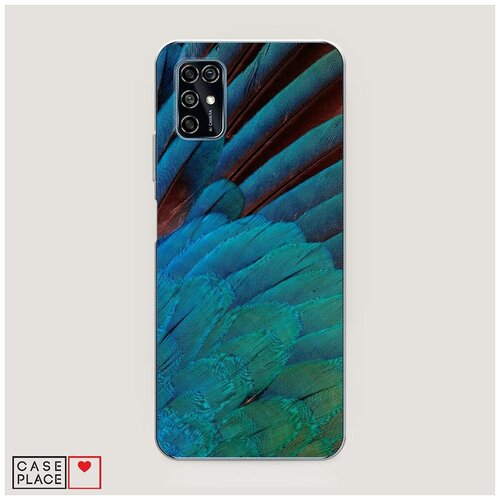 фото Силиконовый чехол "летние узоры 4" на zte zte blade v2020 smart / зте блейд в2020 смарт case place