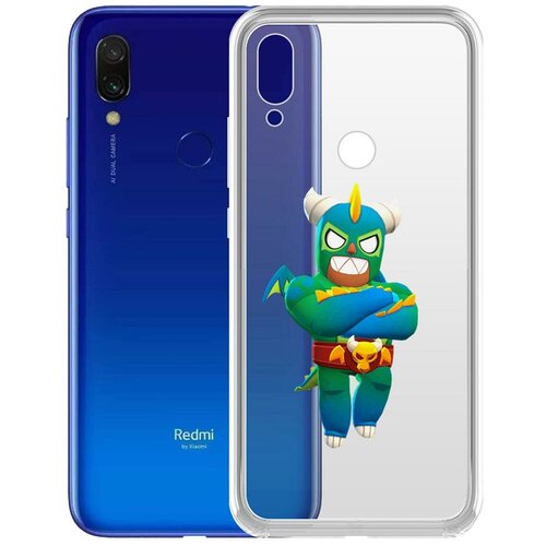 фото Чехол-накладка clear case brawl stars-эль дракон вердозо для xiaomi redmi 7 krutoff group