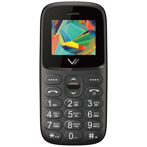Телефон VERTEX C323, черный