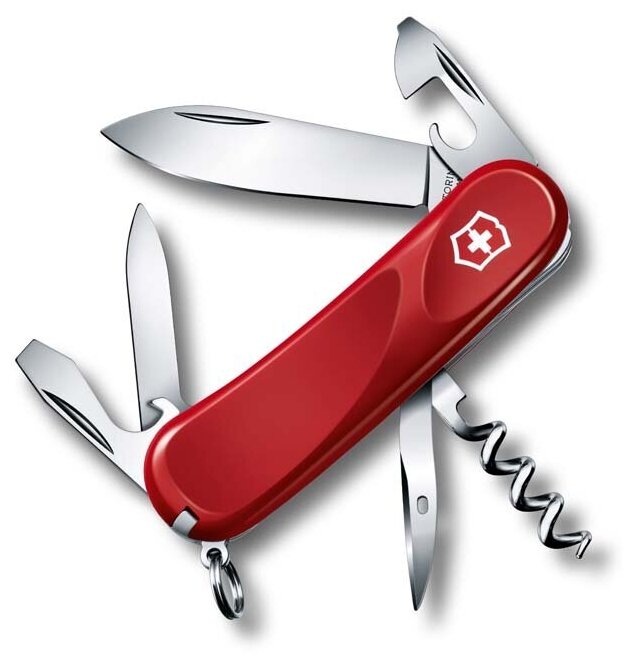 Нож перочинный Victorinox Sportsman (0.3803) 84мм 13функций красный карт.коробка - фото №13
